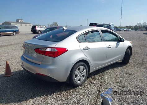 2015 Kia Forte Lx from USA, damaged, VIN KNAFK4A65F5365880